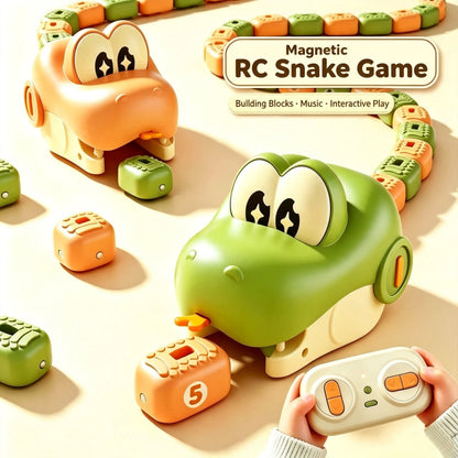 Serpiente Robot RC Magnética, Modo Multijugador para Niños